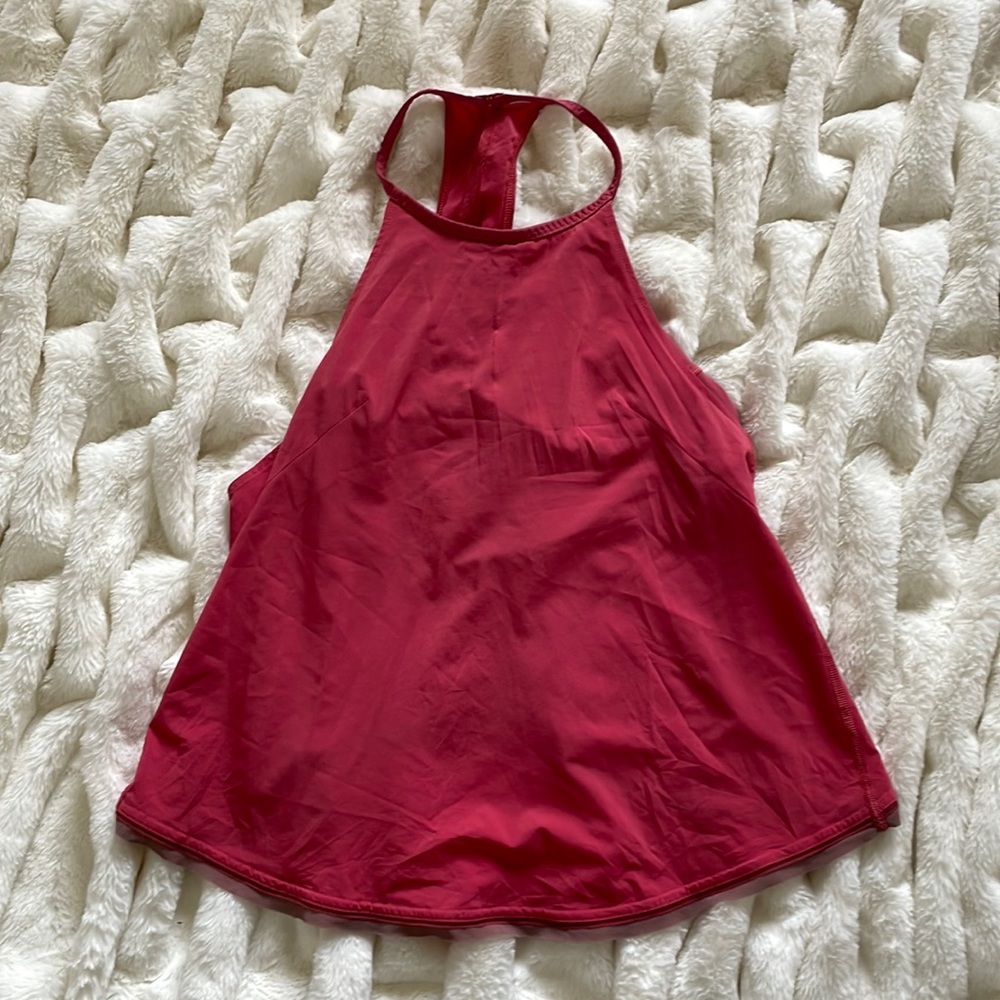 Lululemon built in bra halter top